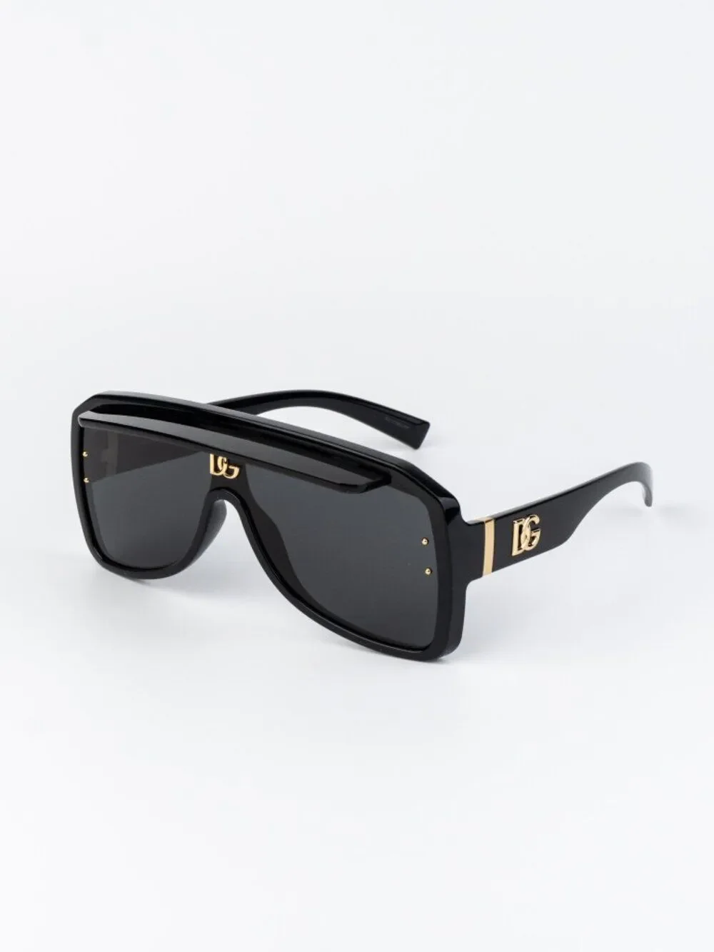 D&G Women Sunglasses Black Grey DG6205 501/87 NEW AUTHENTIC